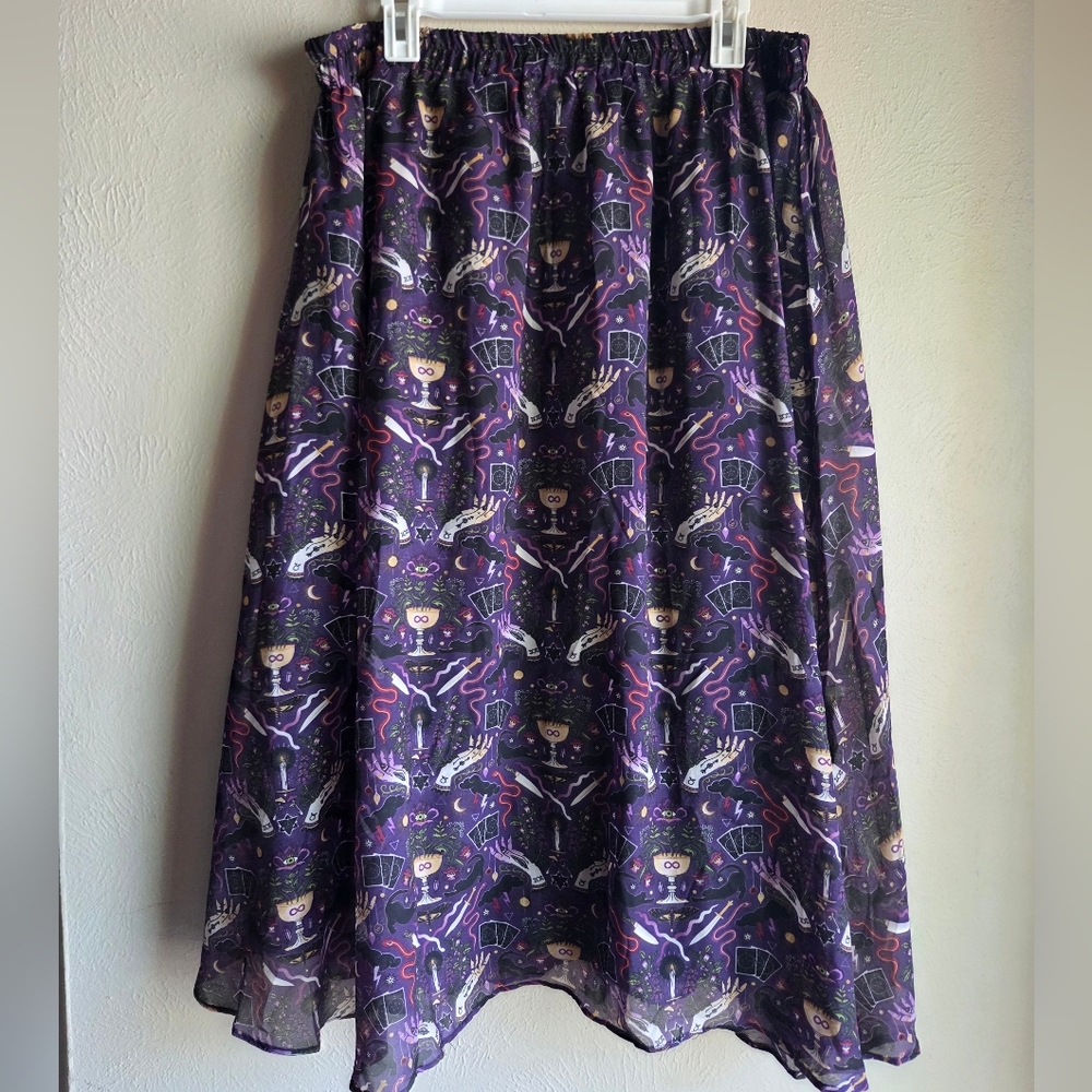 Disturbia Modern Mystic Midi Skirt